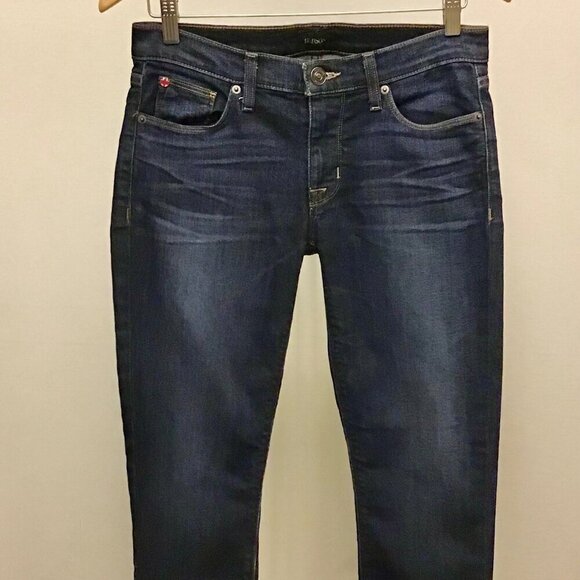 Hudson 27 (US 4) Krista Ankle Super Skinny Raw Release Hem Women’s Jeans Niya - Picture 6 of 13